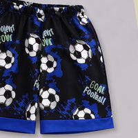 Boys Blue Short Sleeve T-Shirt With Shorts Sets 2 pc. Sets