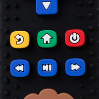 Baby Black Lion Remote-Control Shape Silicone Teether Trending Accessories