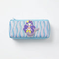 Girls Sky Blue Mermaid Glitter Pencil Case Trending Accessories Blue Onesize