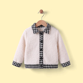 Girls Off White Long Sleeve Jacket Coats & Jackets Off White 2-3 Y