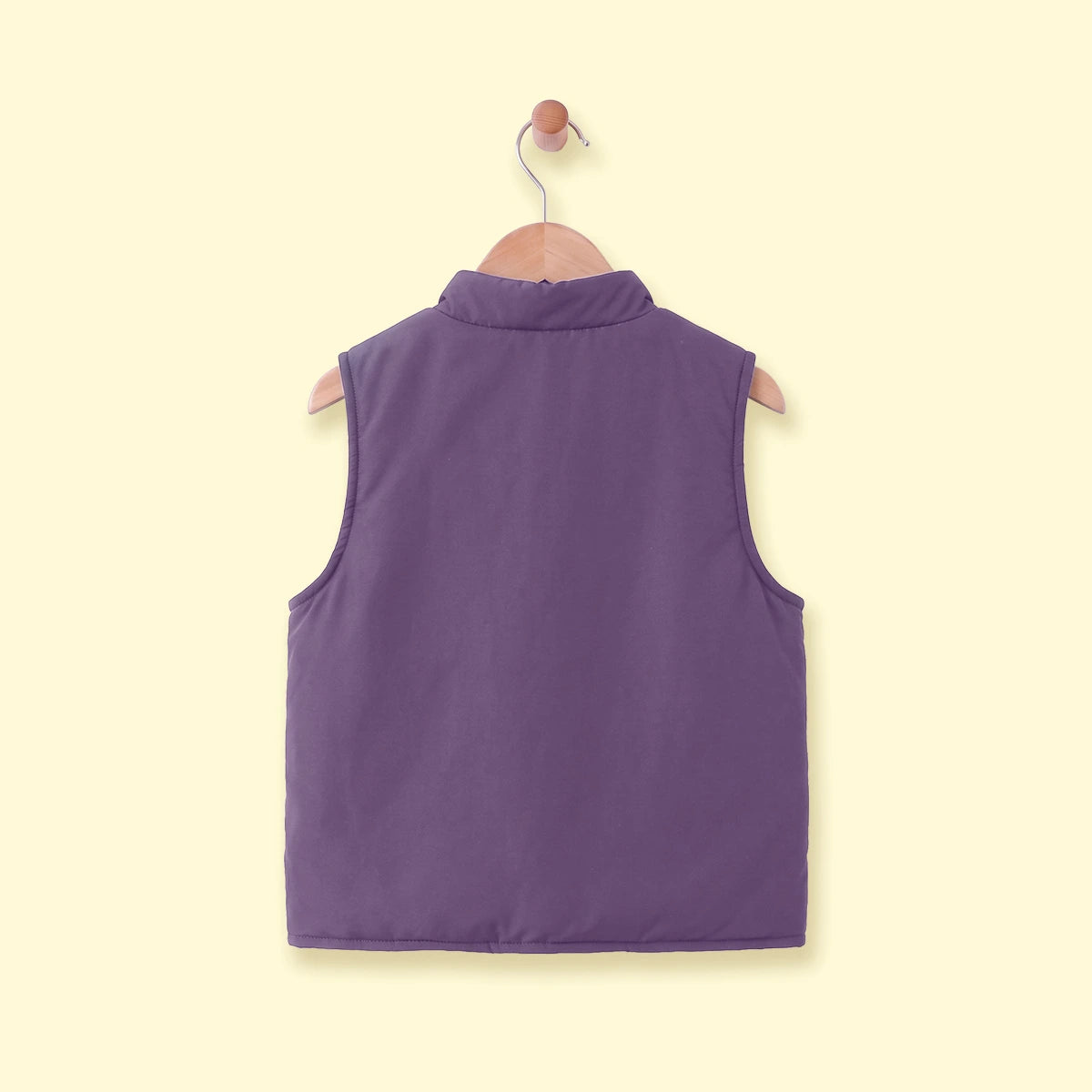 Boys Multicolour Colorblocked Sleeveless Jacket Coats & Jackets