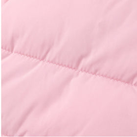 Boys Pink Bear Ear On Hood Zip-up Puffer Jacket Coats & Jackets
