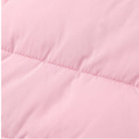 Boys Pink Bear Ear On Hood Zip-up Puffer Jacket Coats & Jackets