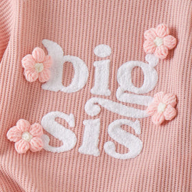 Girls Peach Floral Applique Short Sleeve T-Shirt With Shorts Sets 2 pc. Sets