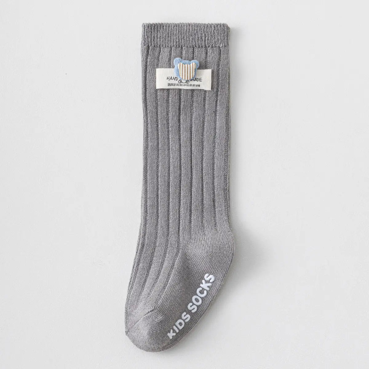 Pack of 6 Boys Multicolour Bear Applique Calf Length Cotton Socks Socks