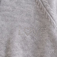 Girls Grey Hooded Zip-up Sweater & Pants Co-ord Sets Sets