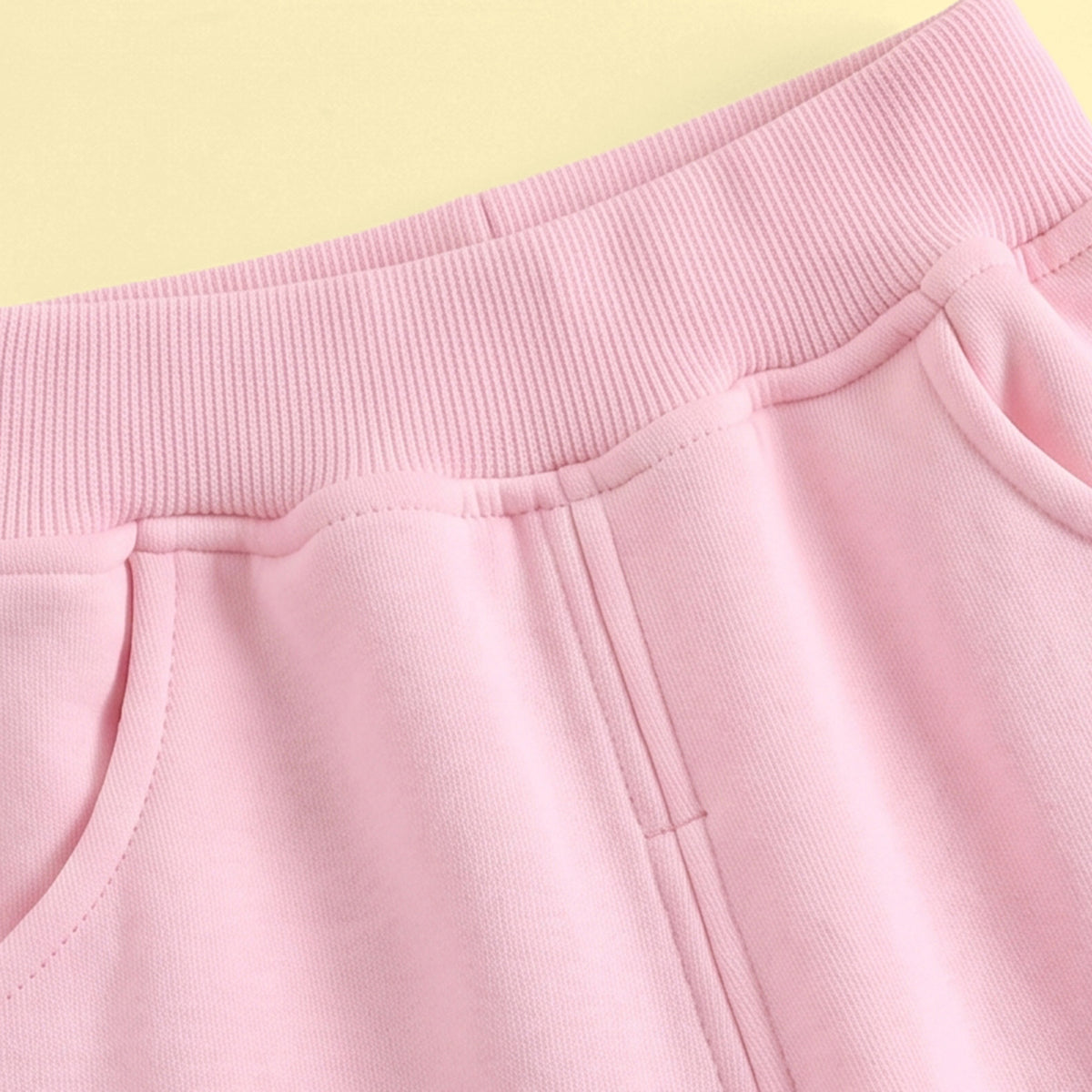 Girls Pink Peter Pan Collar Sweatshirt & Joggers Sets Sets