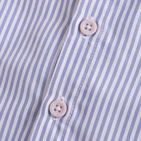 Boys Blue Striped Long Sleeve Shirt Shirts