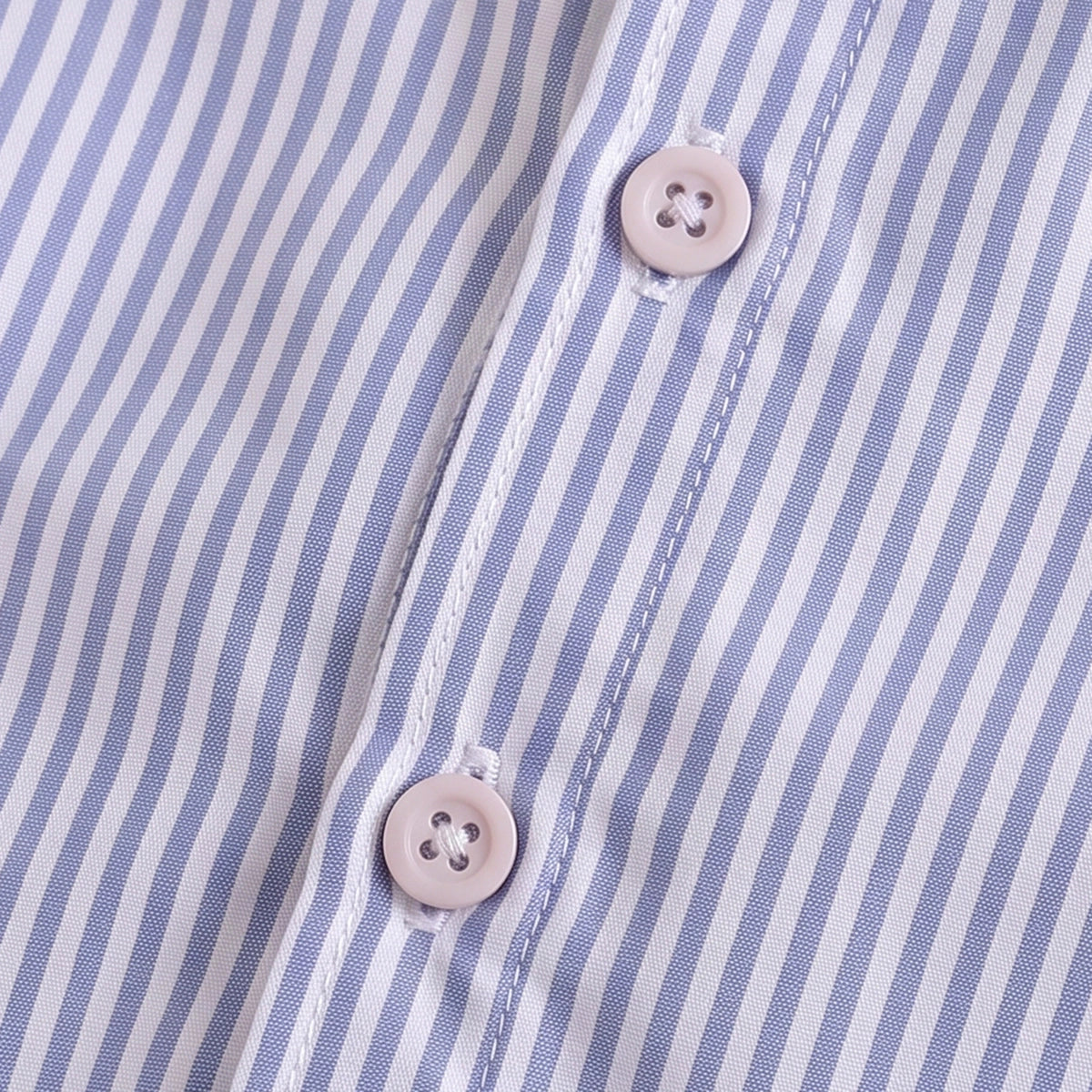 Boys Blue Striped Long Sleeve Shirt Shirts