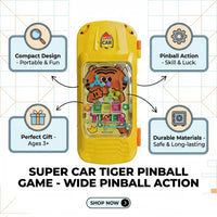 Yellow Tiger Magic Car Lock Pencil Box Trending Accessories