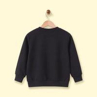 Boys Black Graphic Long Sleeve Sweatshirt Sweatshirts & Hoodies
