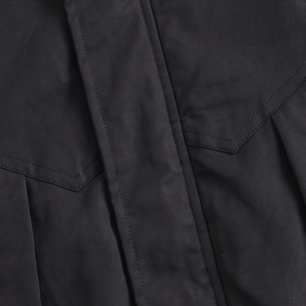 Boys Black Hooded Zip-up Jacket Coats & Jackets