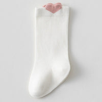 Pack of 3 Girls Multicolour Heart Design Ankle Length Socks Socks