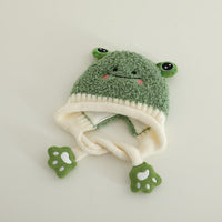 Kids Warm Animated Embroidered Beanie Cap Trending Accessories