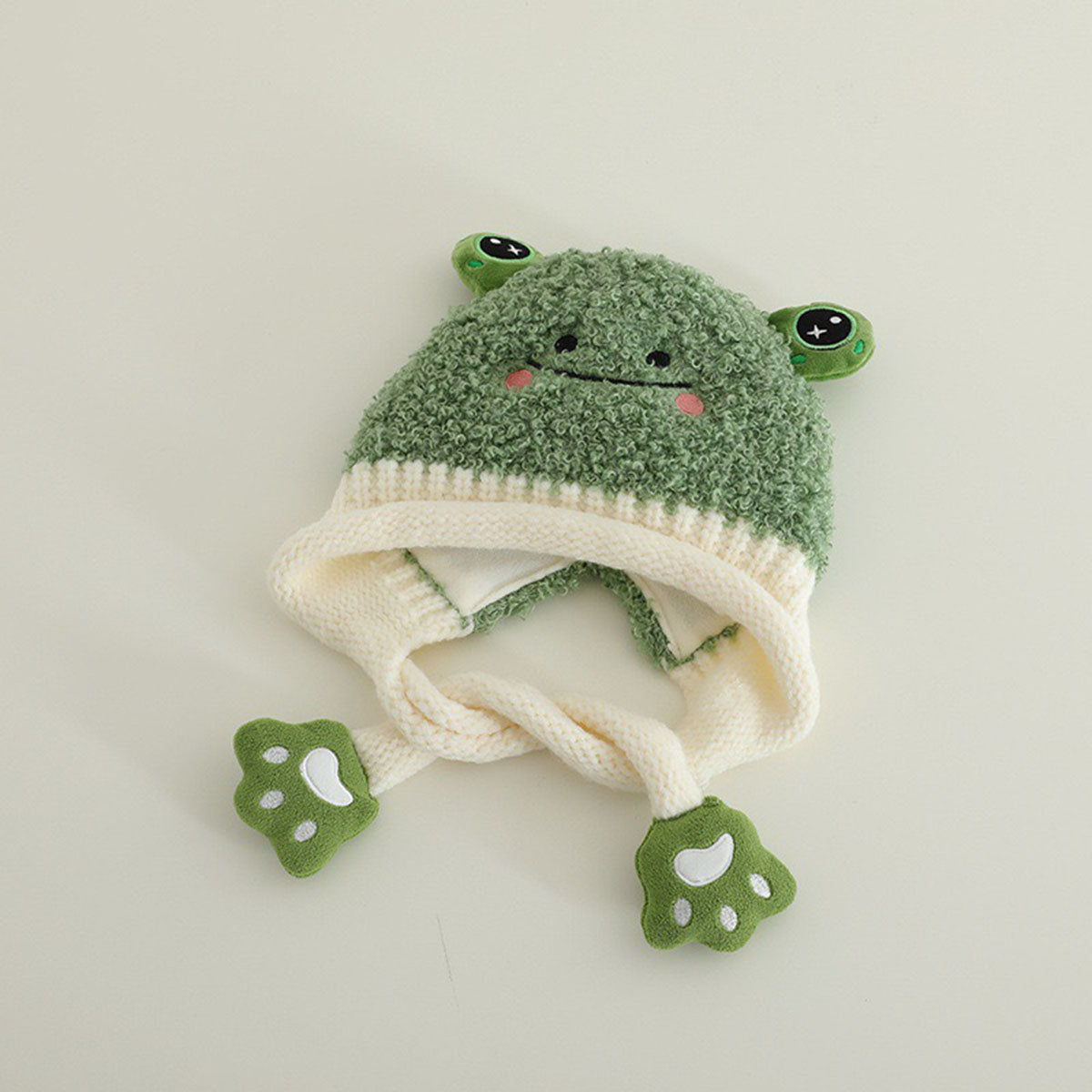Kids Warm Animated Embroidered Beanie Cap Trending Accessories