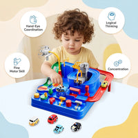 Blue Rescue Track Adventure Activity Game Set Trending Accessories