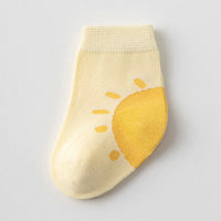 Pack of 5 Girls Multicolour Animal Design Ankle Length Socks Socks