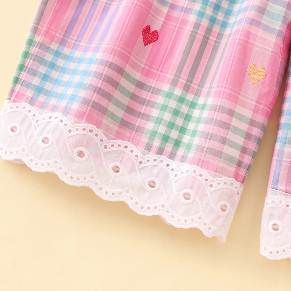 Girls Multicolour Checked Sleeveless Top With Pants Sets 2 pc. Sets