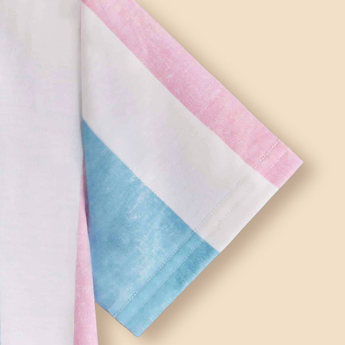 Boys Multicolor Vertical Striped Short Sleeves T Shirt Tshirts