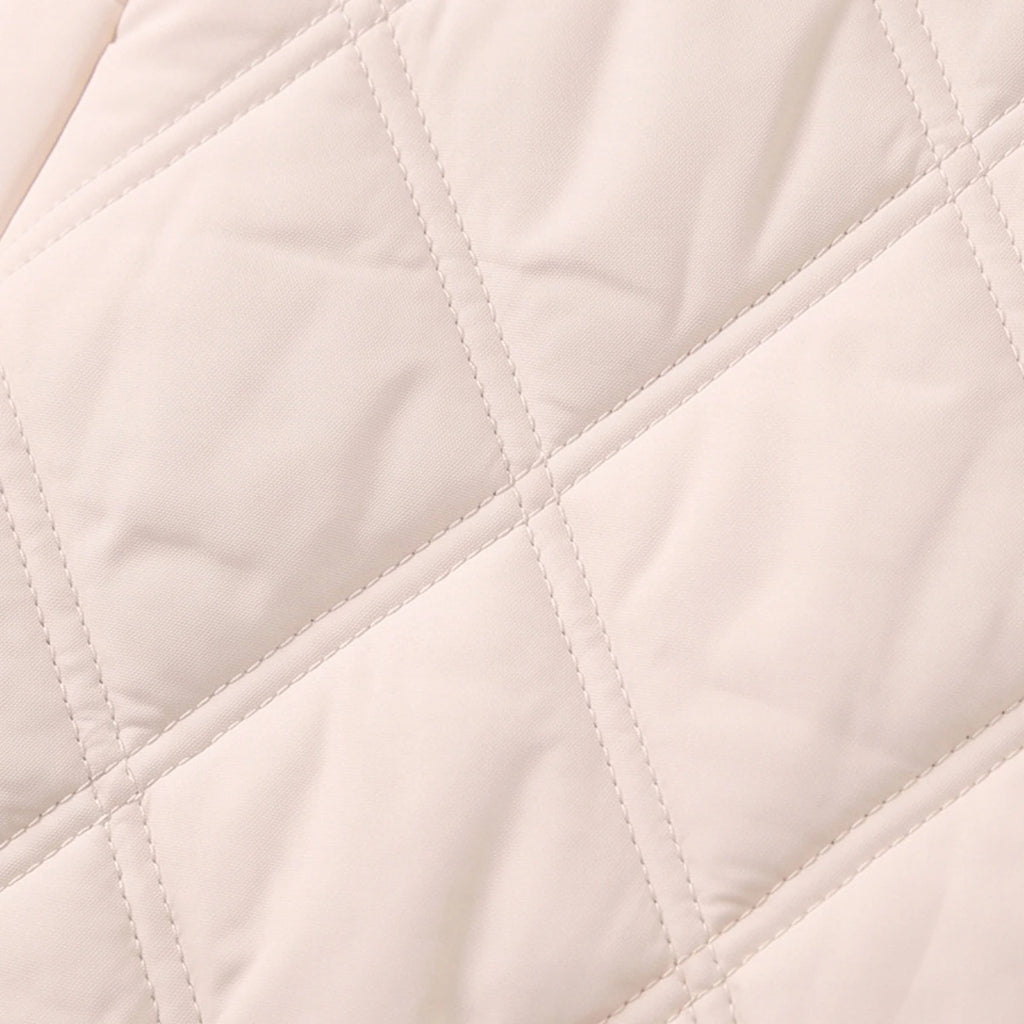 Boys Off White Long Sleeve Hooded Puffer Jacket Coats & Jackets
