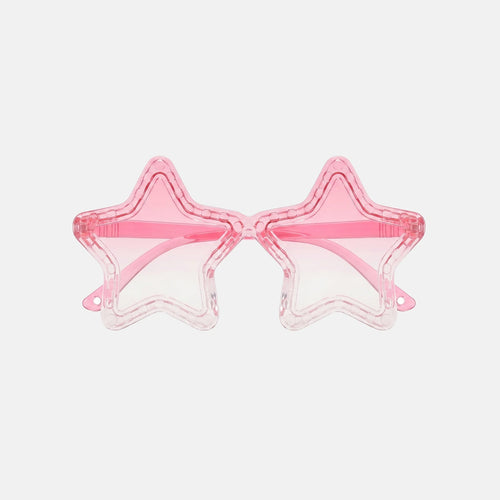 Girls Pink Star Shaped Sunglasses Sunglasses