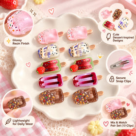 Cute Ice Cream Hair Clip for Girls Trending Accessories