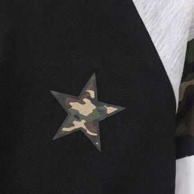 Boys Black Star Print Sweatshirt With Pants Sets 2 pc. Sets