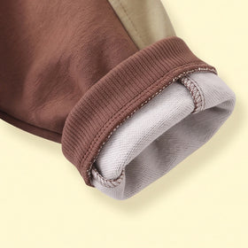 Boys Brown Typographic Sweatshirt & Pants Sets 2 pc. Sets