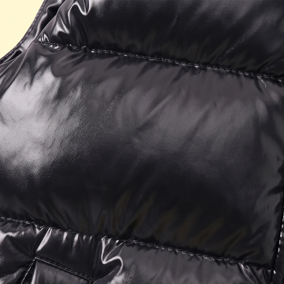 Boys Black Sleeveless Hooded Puffer Jacket Coats & Jackets