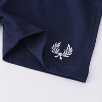 Boys Navy Blue Colorblocked Short Sleeve T-Shirt With Shorts Sets 2 pc. Sets