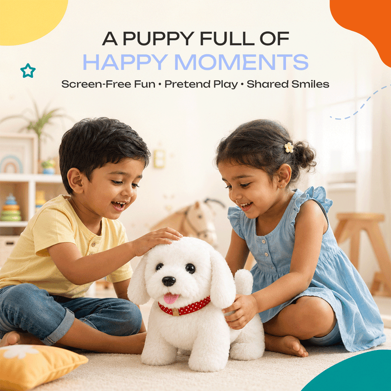 Walking & Barking Dog Soft Toy for Kids Trending Accessories