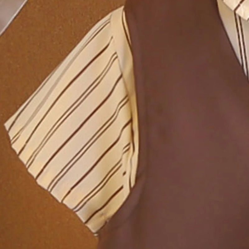 Boys Brown Vest & Shirt With Shorts & Neck Tie Sets Sets