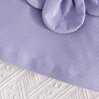 Girls Purple Halter Neck Top With Shorts Set 2 pc. Sets
