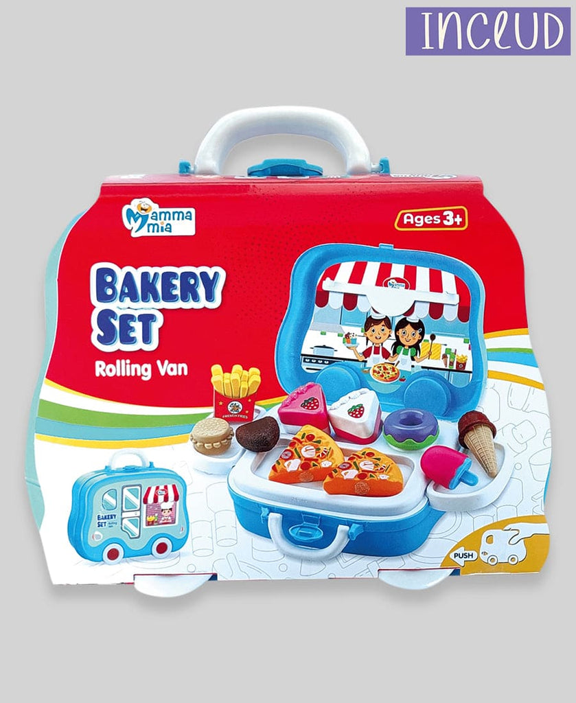 Bakery Set Rolling Van Toys & Games   