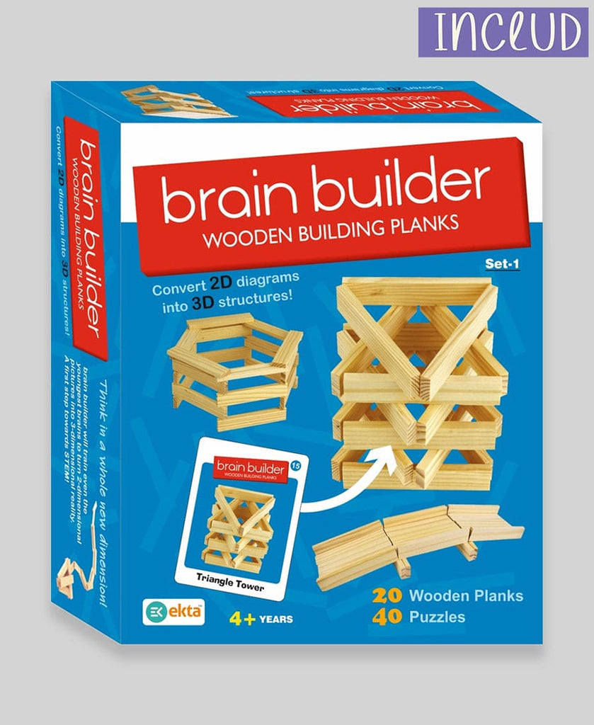 Brain Builder (Set-1) Toys & Games   