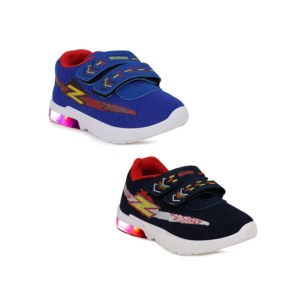 Unisex Kids LED Sneaker Combo Shoes