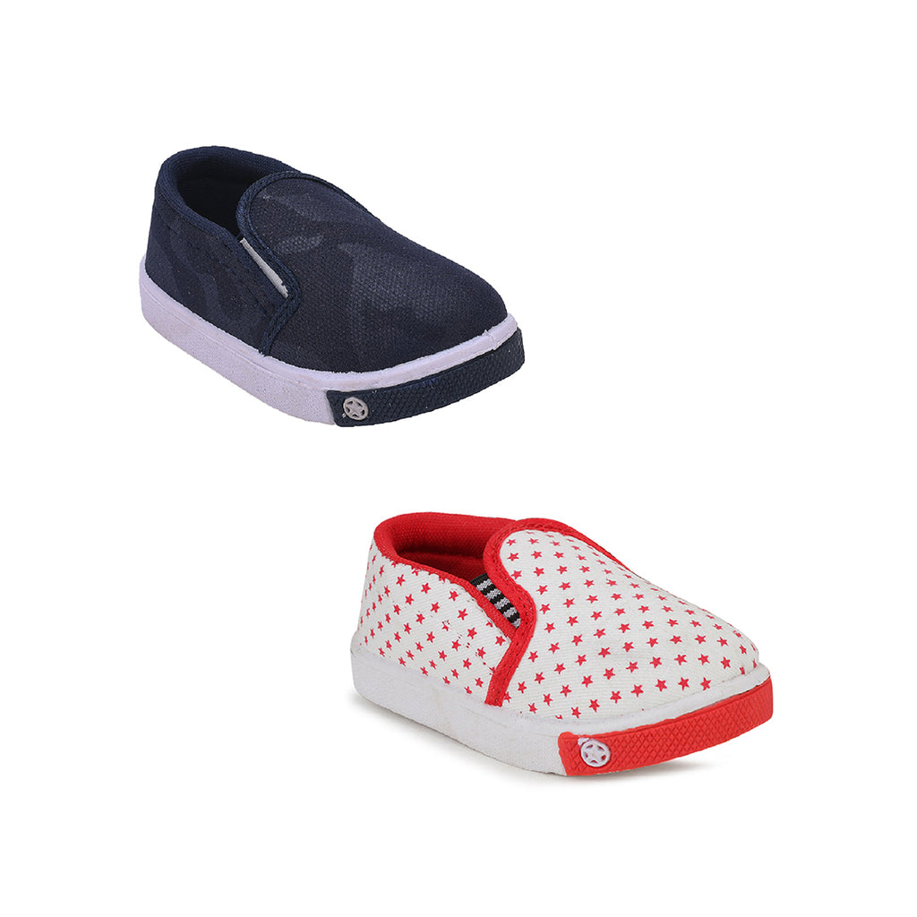 Unisex Kids Slip-On Combo Shoes