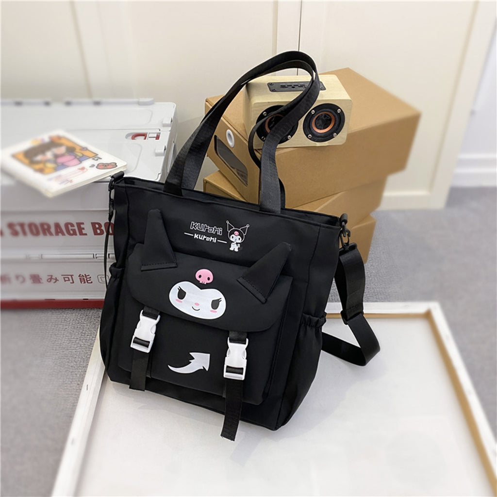 Girls Black Multipurpose Shoulder Bag Accessories   