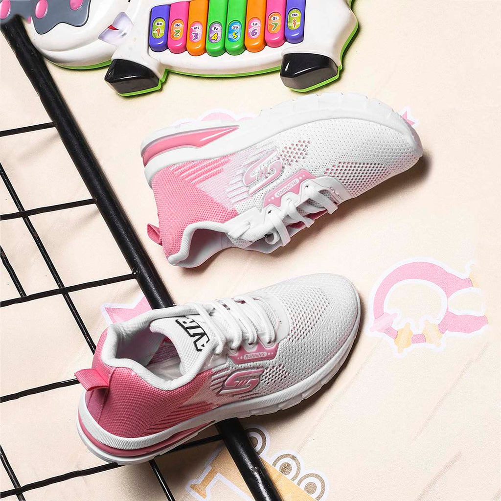 Unisex Kids Lace up Running Shoes