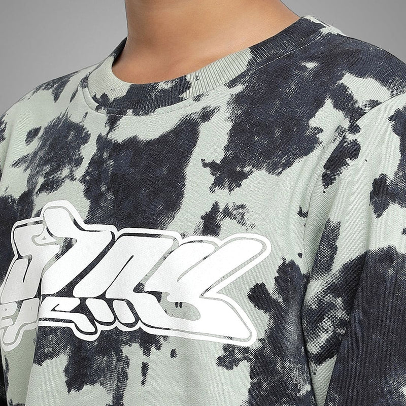Boys Camouflage Print Long Sleeves Sweatshirts Sweatshirts & Hoodies   