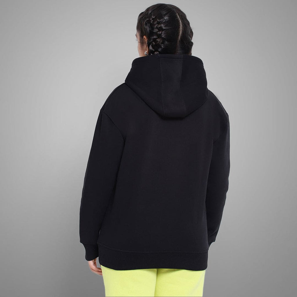 Girls Printed Full Sleeves Hooded  Sweatshirt Sweatshirts & Hoodies   