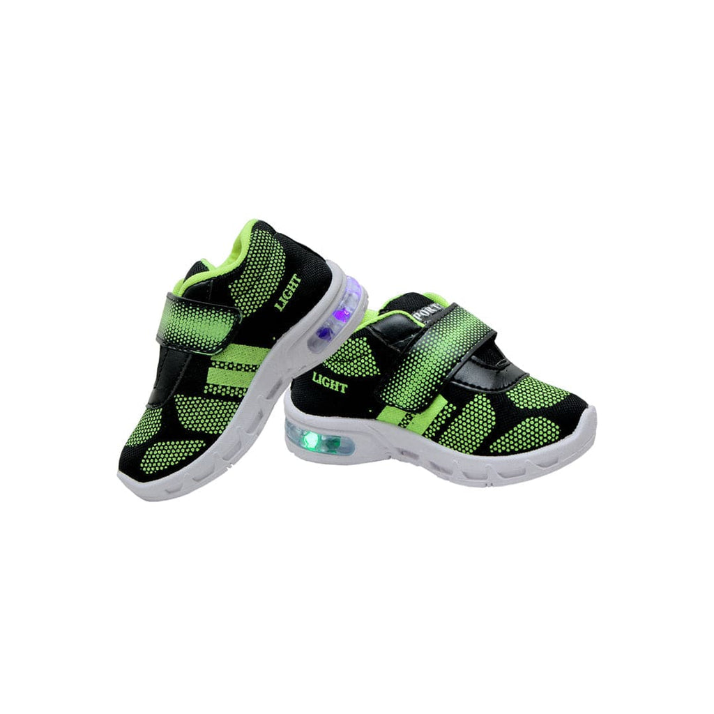 Boys Led Light Sports Shoes Casual Shoes Green 18-24 M