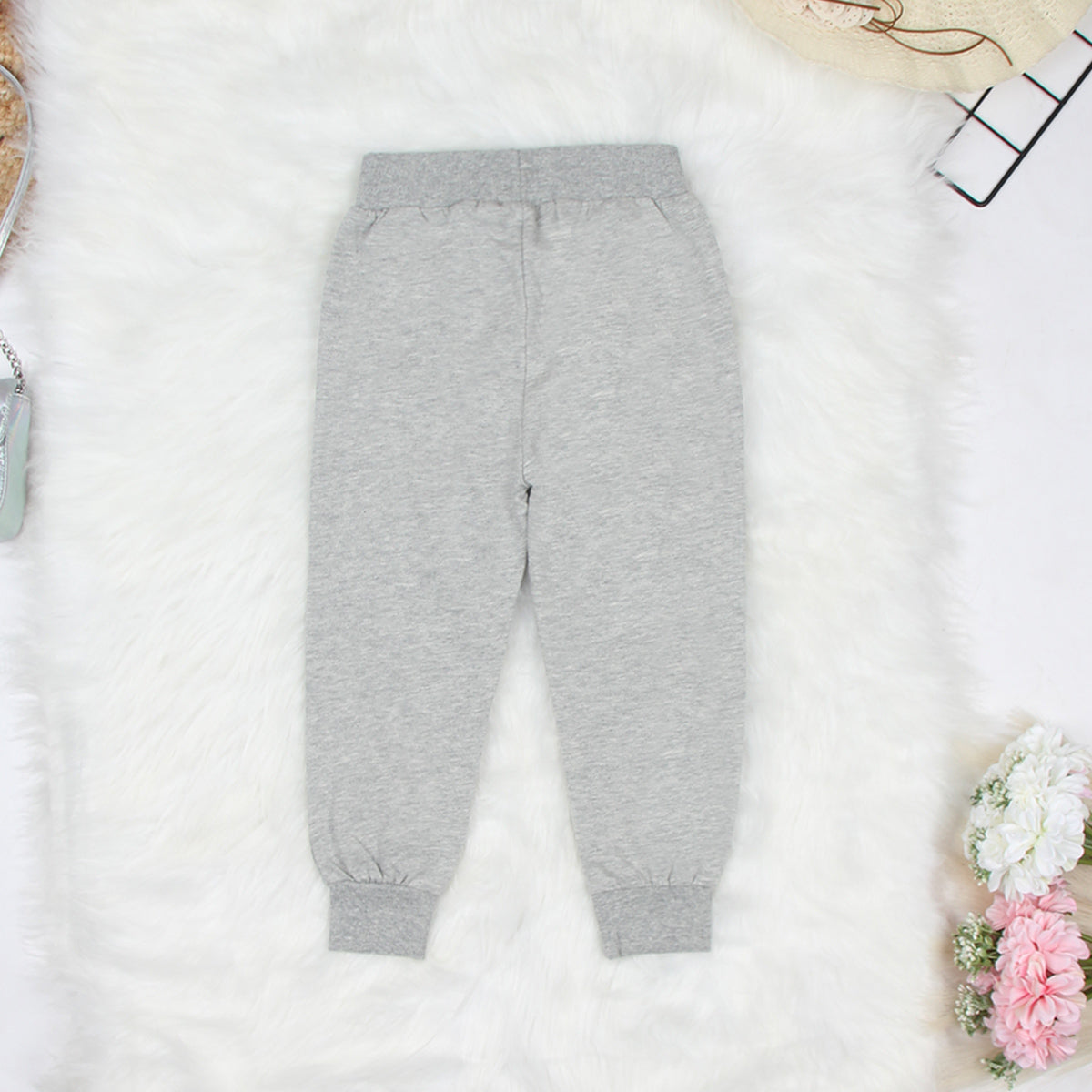 Girls Elasticated Jogger Pants Trackpants & Joggers