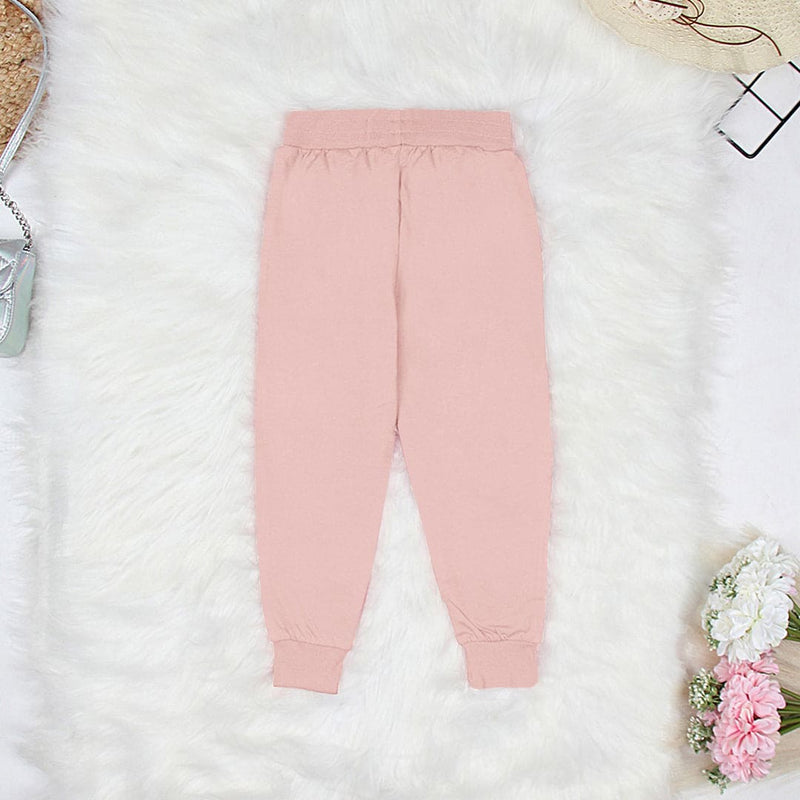 Girls Elasticated Jogger Pants Trackpants & Joggers