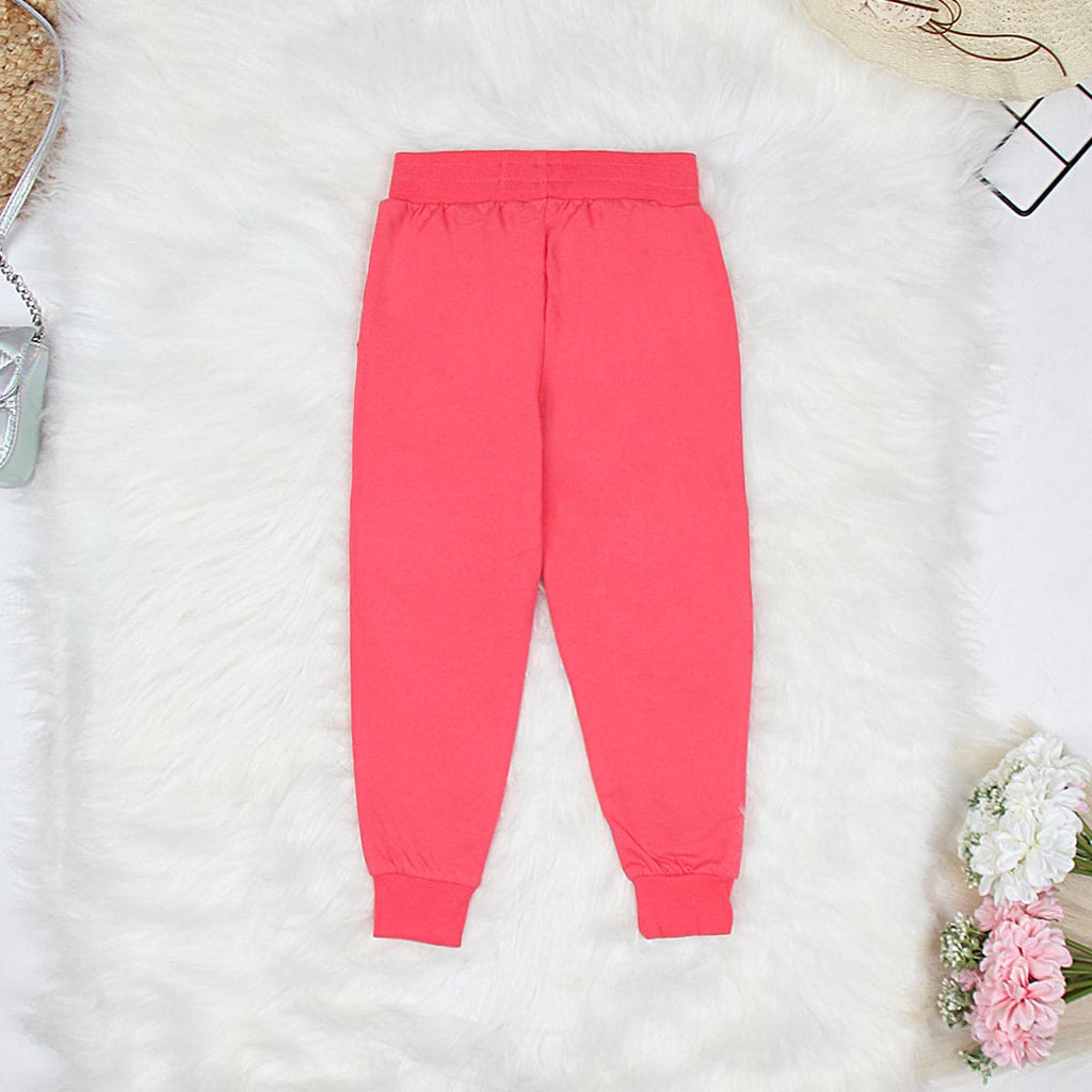 Girls Elasticated Jogger Pants Trackpants & Joggers