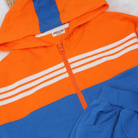 Boys Hooded Sweat Shirt with Track Pant Set Sweatshirts & Hoodies