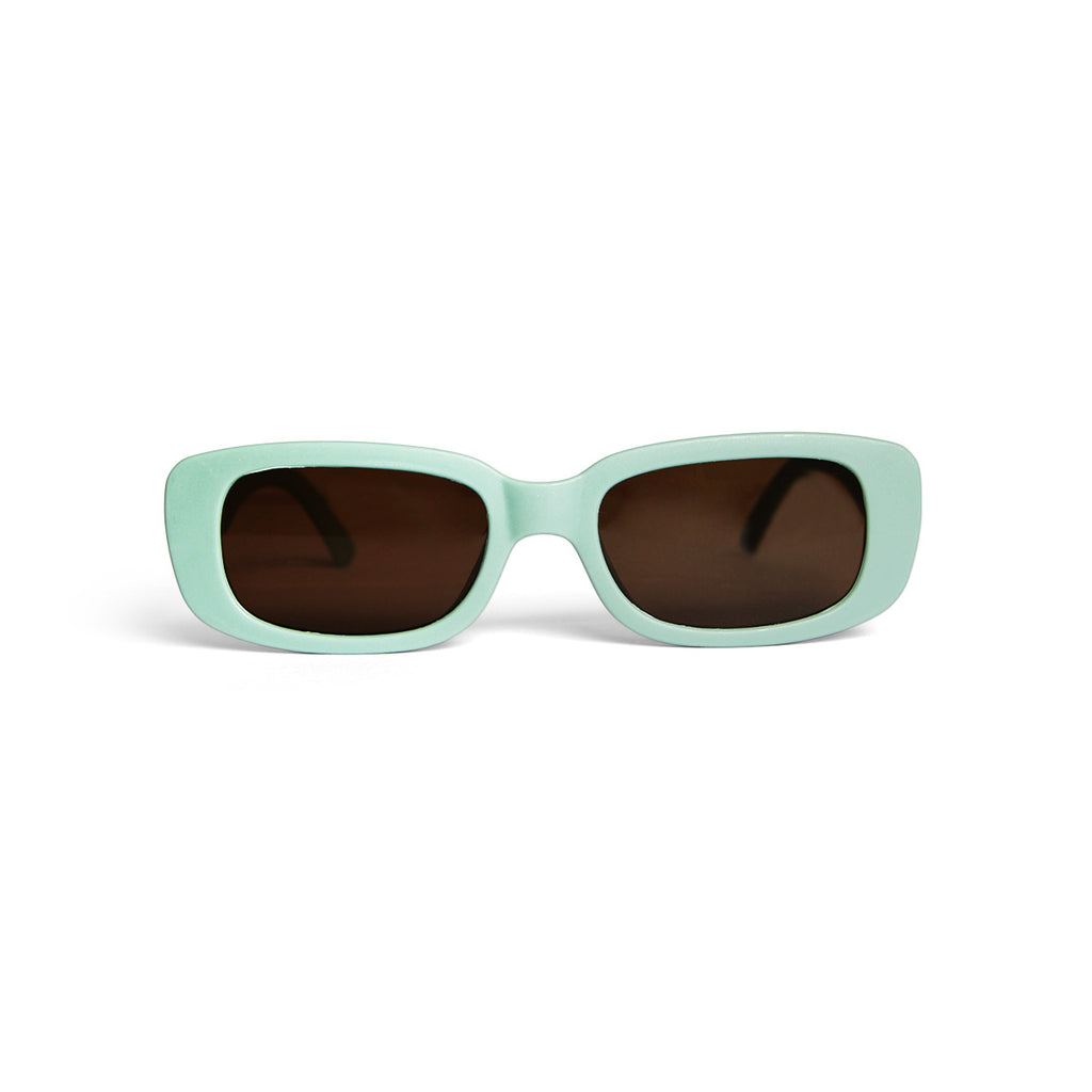 Boys Green Square Shape Sunglasses Accessories Green Onesize