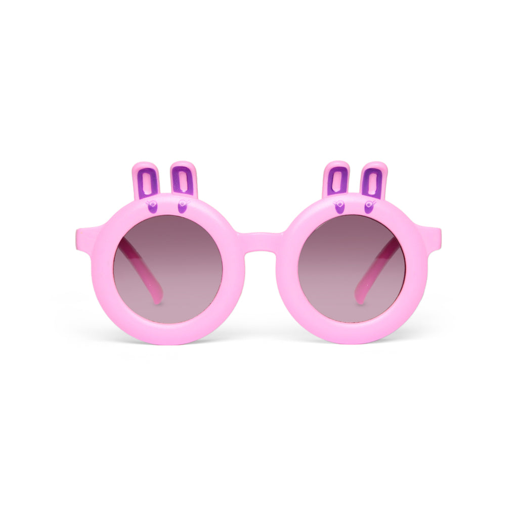 Girls Fuchsia Round Bird Ear Sun Glasses Accessories Fuchsia Onesize