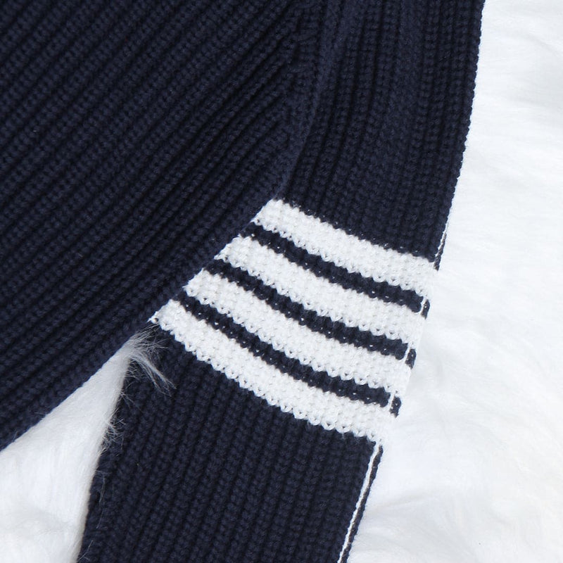 Boys Navy Long Sleeve Round Neck Sweater Sweater & Cardigans