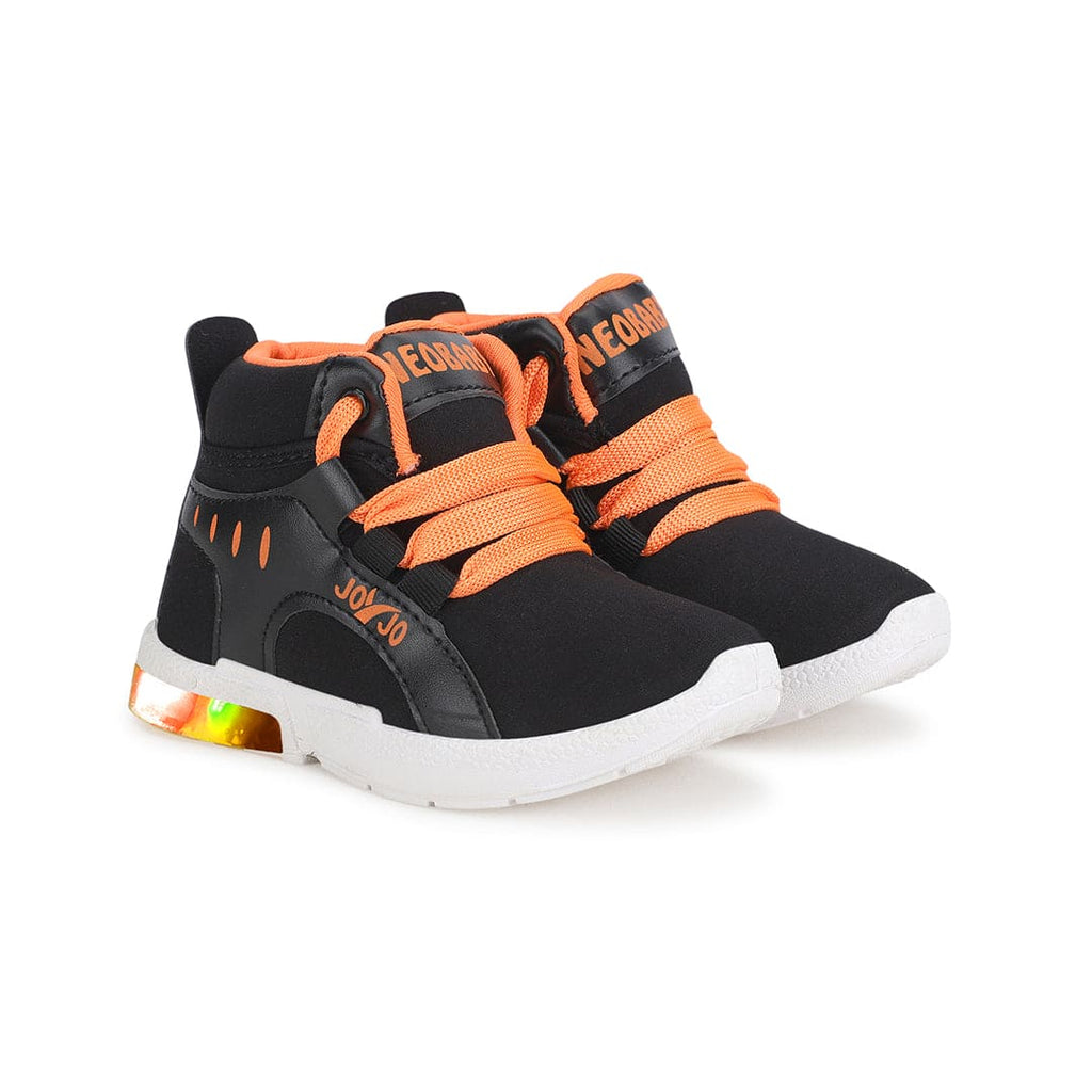 Boys LED Lights Casual Shoes Casual Shoes Orange 9-12 M 